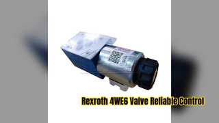 โซลินอยด์วาล์ว Rexroth 4WE6: การควบคุมที่เชื่อถือได้