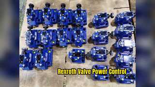 Rexroth 4WE6 การควบคุมกำลังวาล์วไฮดรอลิก